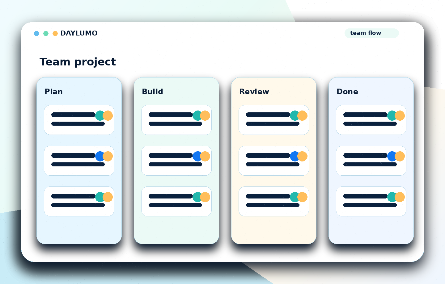 Доска проекта DAYLUMO